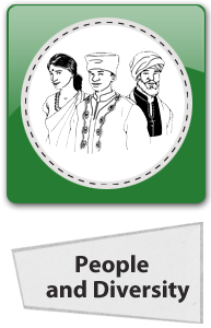 People and Diversity Pictures Button